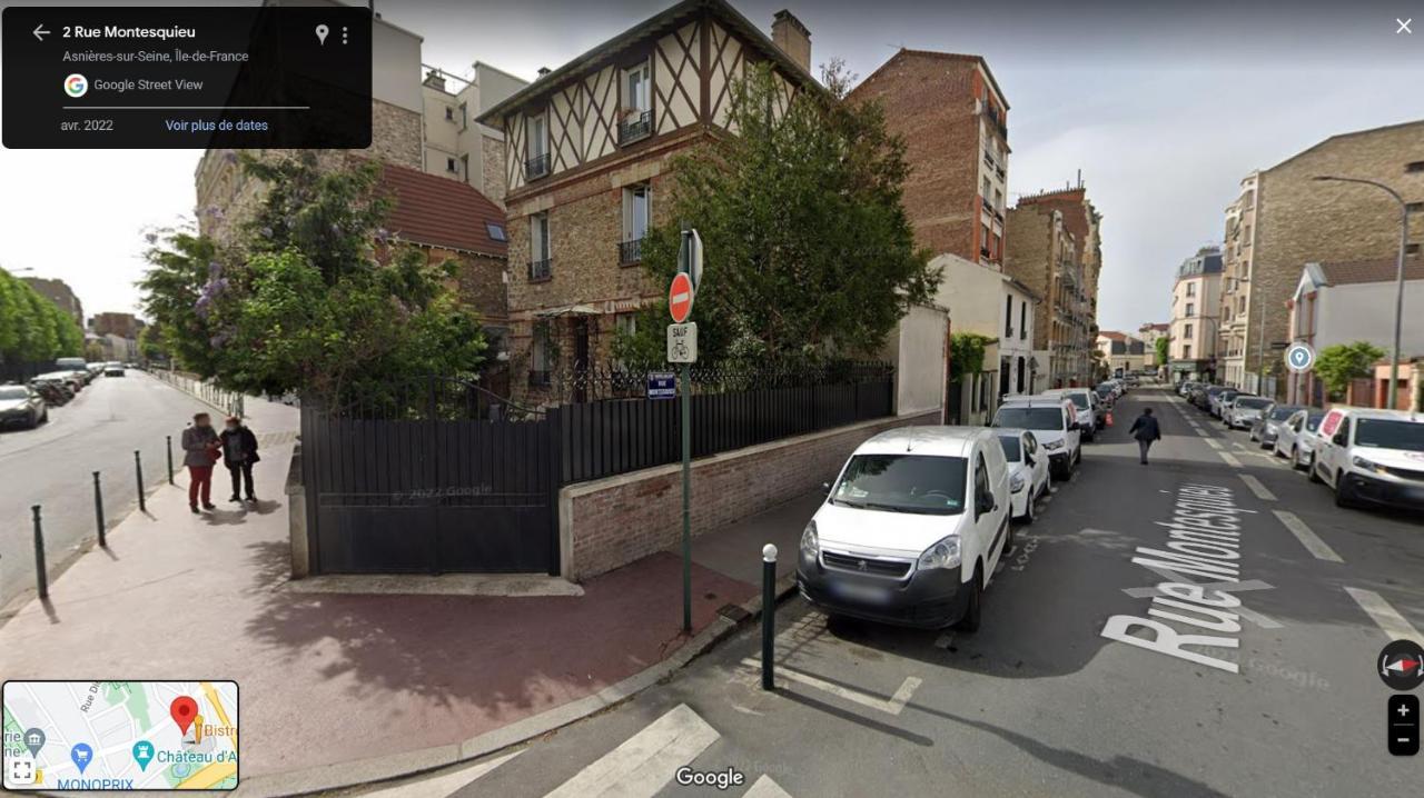 Appartamento Chez Alex Asnières Esterno foto